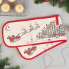 Santa's Sleigh Double Oven Glove