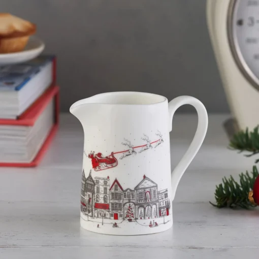 Santa's Sleigh Quarter Pint Jug