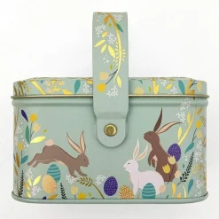 Sara Miller Mini Tin Easter Basket