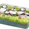 Sea Thrift Puffins Mini Slider Tin