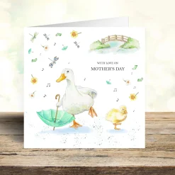 Singing Ducks Mother's Day Card