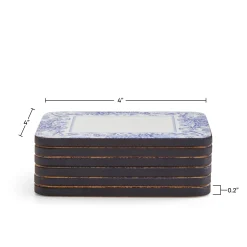Spode Brocato Coasters - Set of 6