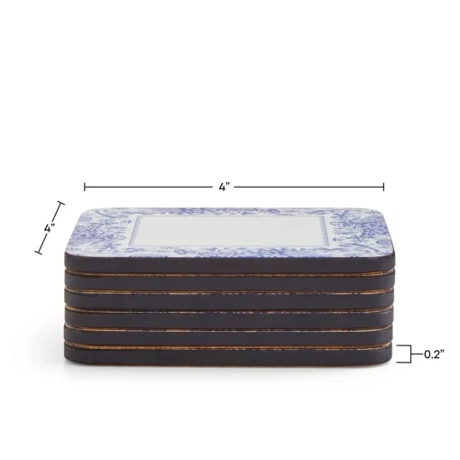 Spode Brocato Coasters - Set of 6