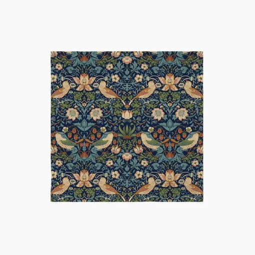Strawberry Thief Navy Napkins - Set of 4