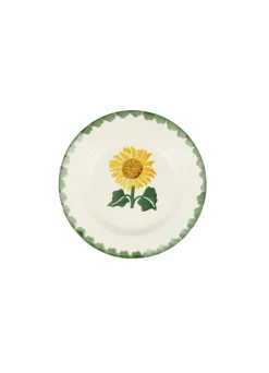 Sunflower Hand-Stamped  6 1/2 inch Plate