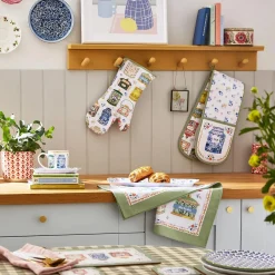 Tea Tins Pot Mat