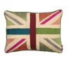 Union Jack 12 x 18 inch Silk Pillow