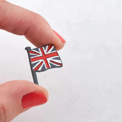 Union Jack  Enamel Pin Badge