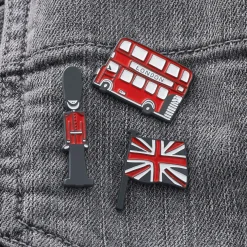 Union Jack  Enamel Pin Badge