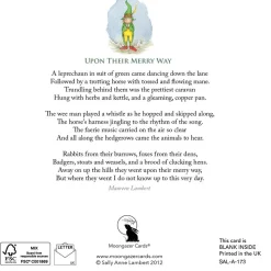 Upon Their Merry Way Greeting Card