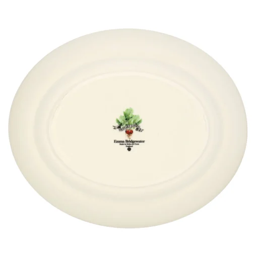 Vegetable Garden Artichoke Medium Oval Platter