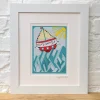 Vitamin Sea Print Framed