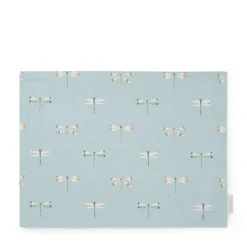 Watercolor Dragonfly Fabric Placemat - Set of 2