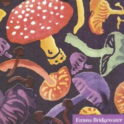 Wild Mushrooms Napkins
