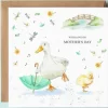 'With Love on Mother's Day' Duck and Duckling Card