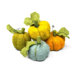 Woolly Pumpkins Needle Felting Kit