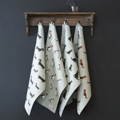 Yorkshire Terrier Tea Towel